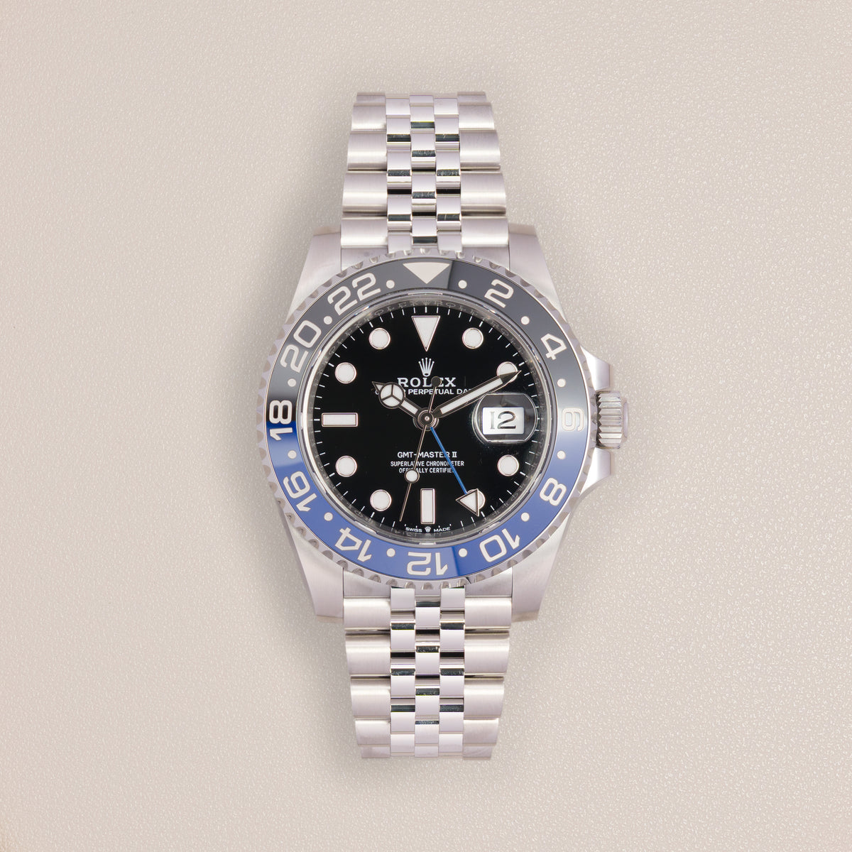 Rolex GMT-Master II “Batgirl” 126710BLNR, Black and Blue Bezel (2026)