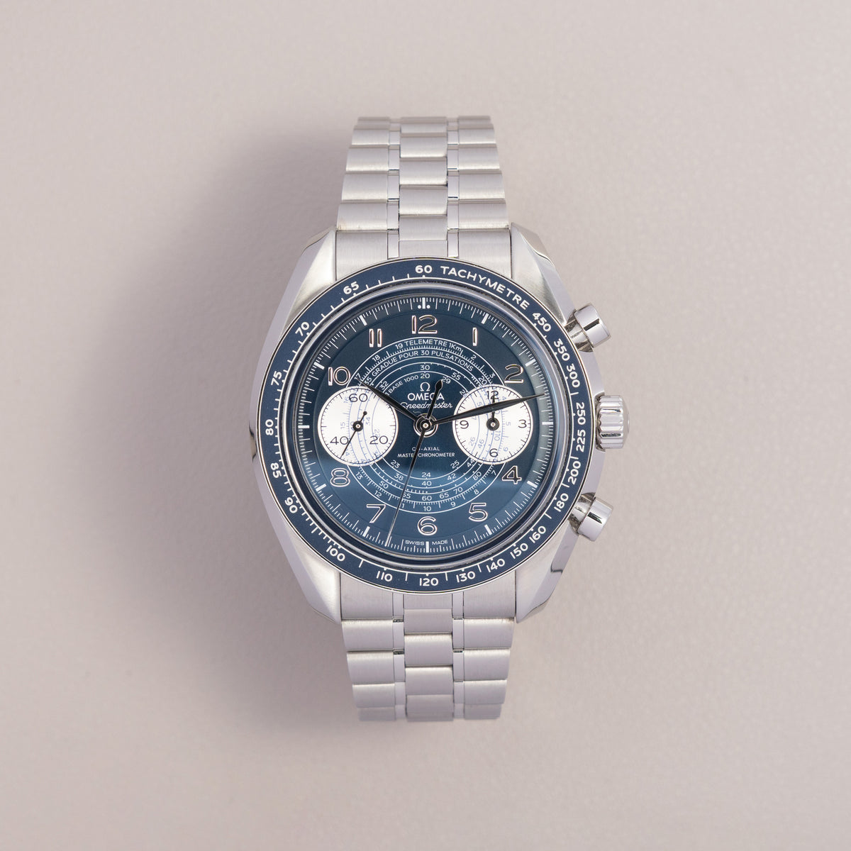 Omega Speedmaster Chronoscope 43, Blue Dial (2025)