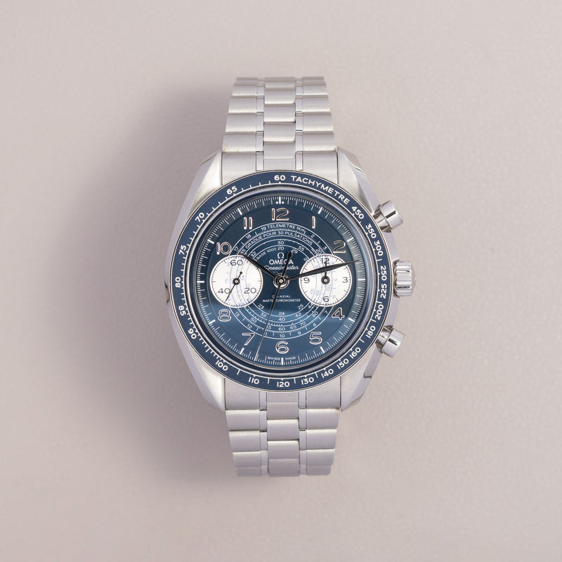 Omega Speedmaster Chronoscope 43, Blue Dial (2025)