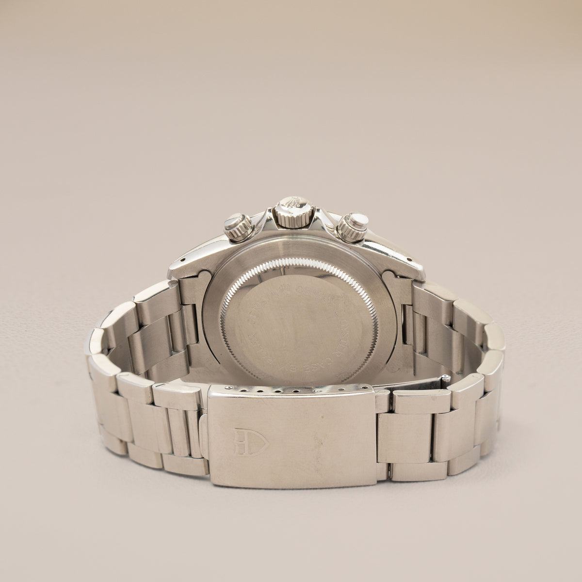 Tudor Oysterdate Chronograph 79260, Silver Dial — reverse
