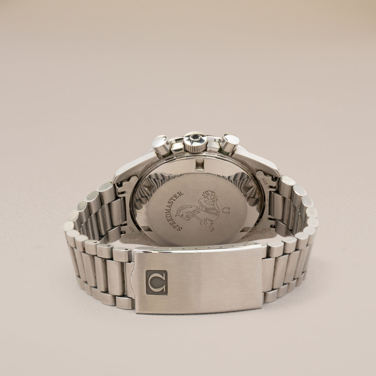 Omega Speedmaster Professional 145.022 (1970) — reverse