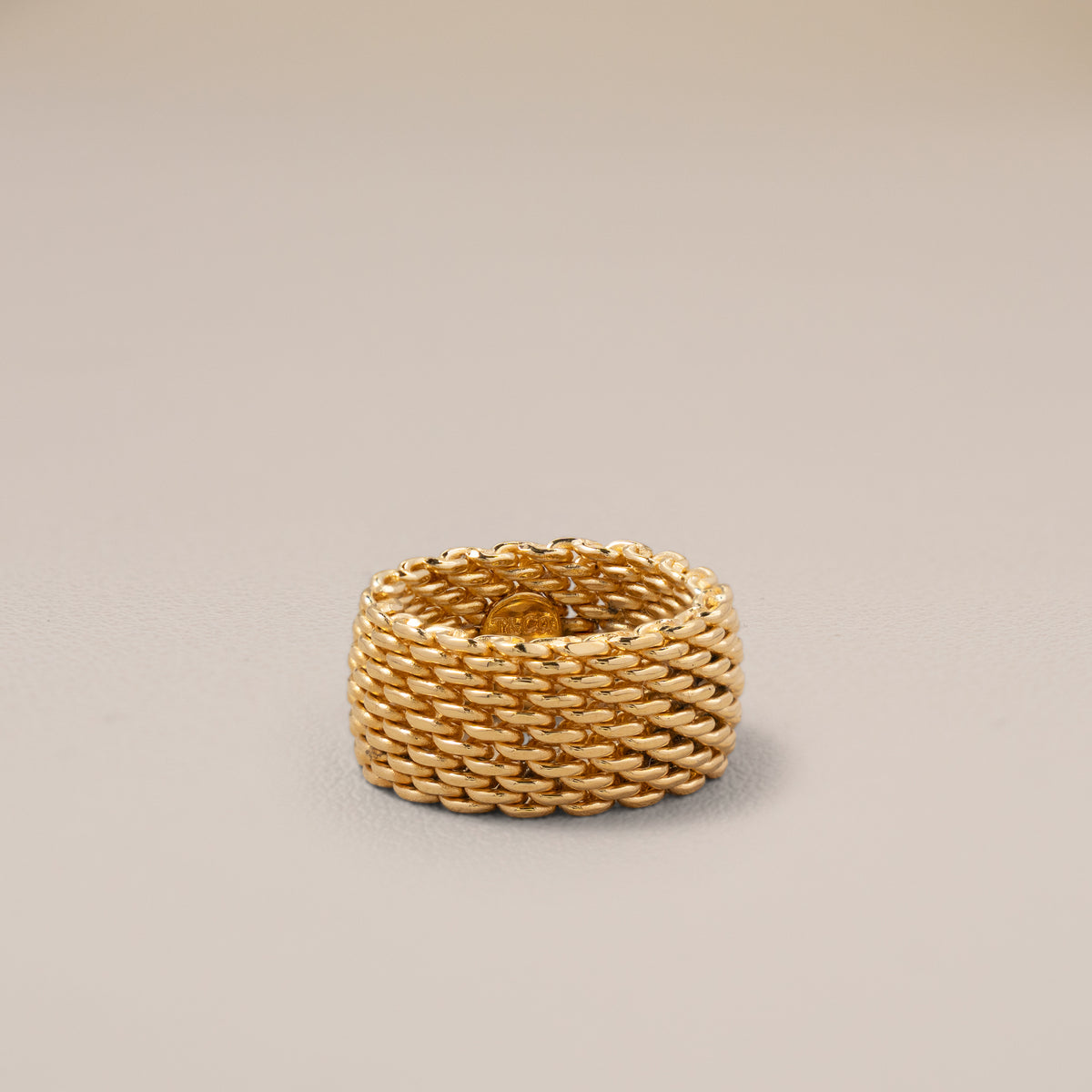 Tiffany & Co. 18K Yellow Gold Somerset Ring, Size 6