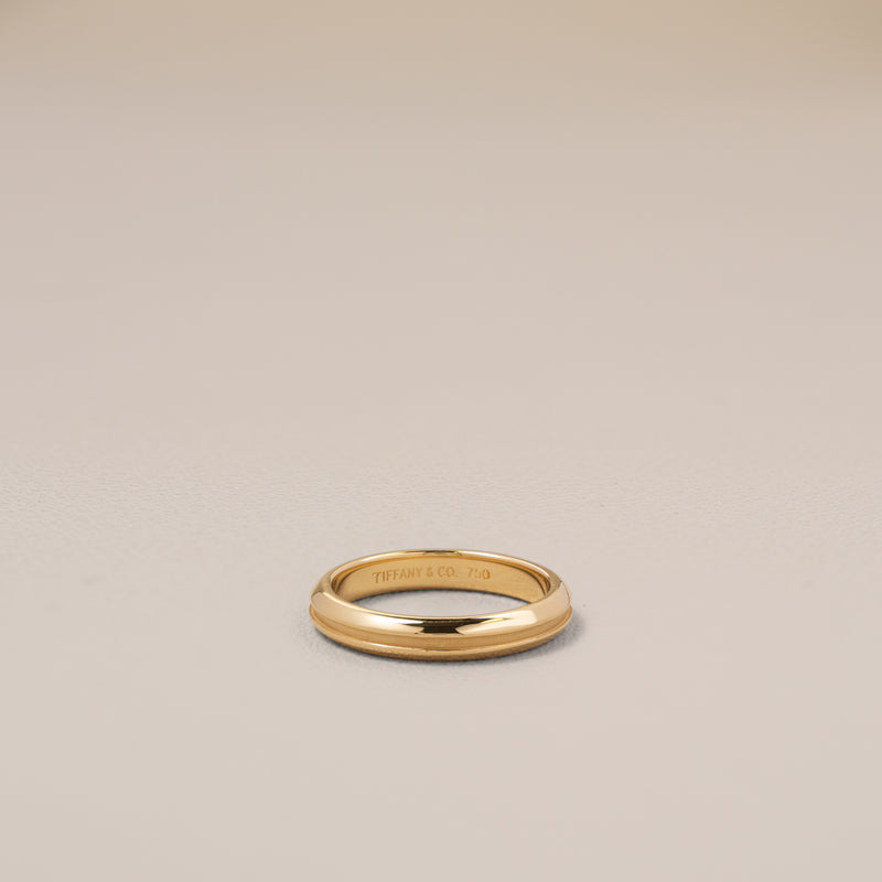 Tiffany & Co. 18K Yellow Gold Band Ring, Size 7½