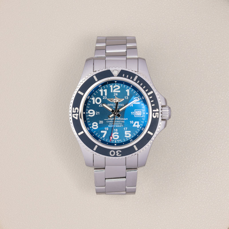 Breitling SuperOcean II 42 A17365, Blue Dial