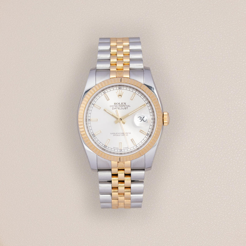 Rolex Datejust 36 116233, Steel and 18K Yellow Gold (2007)