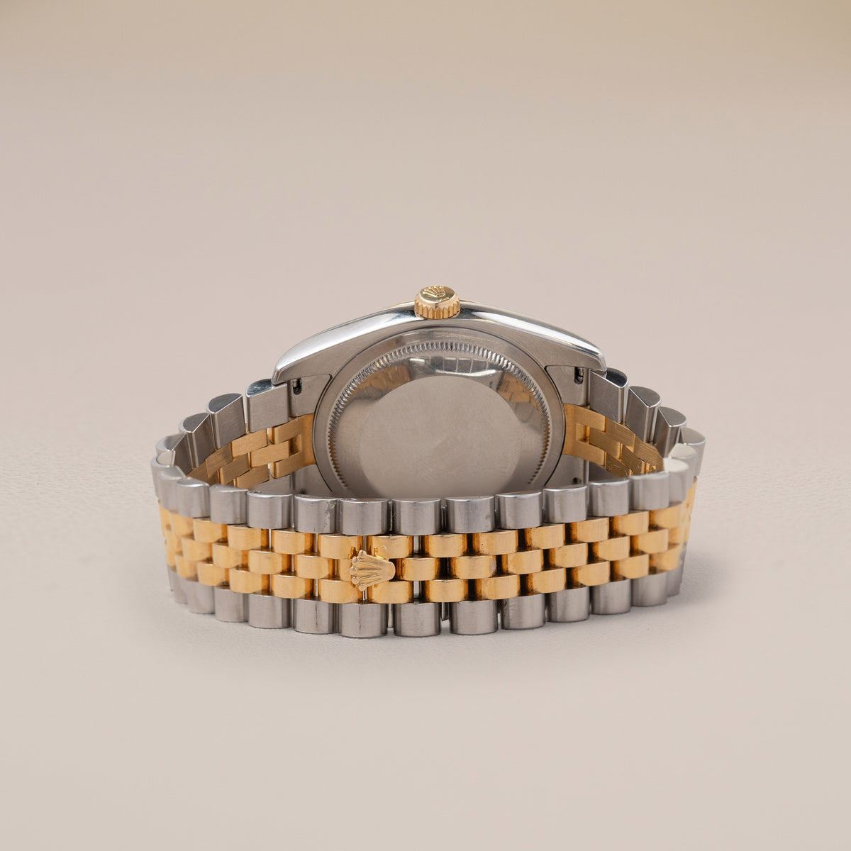 Rolex Datejust 36 116233, Steel and 18K Yellow Gold (2007) — reverse