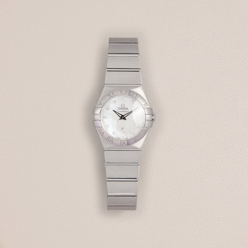 Omega Constellation 27, Mother-of-Pearl Diamond Dial (2018)