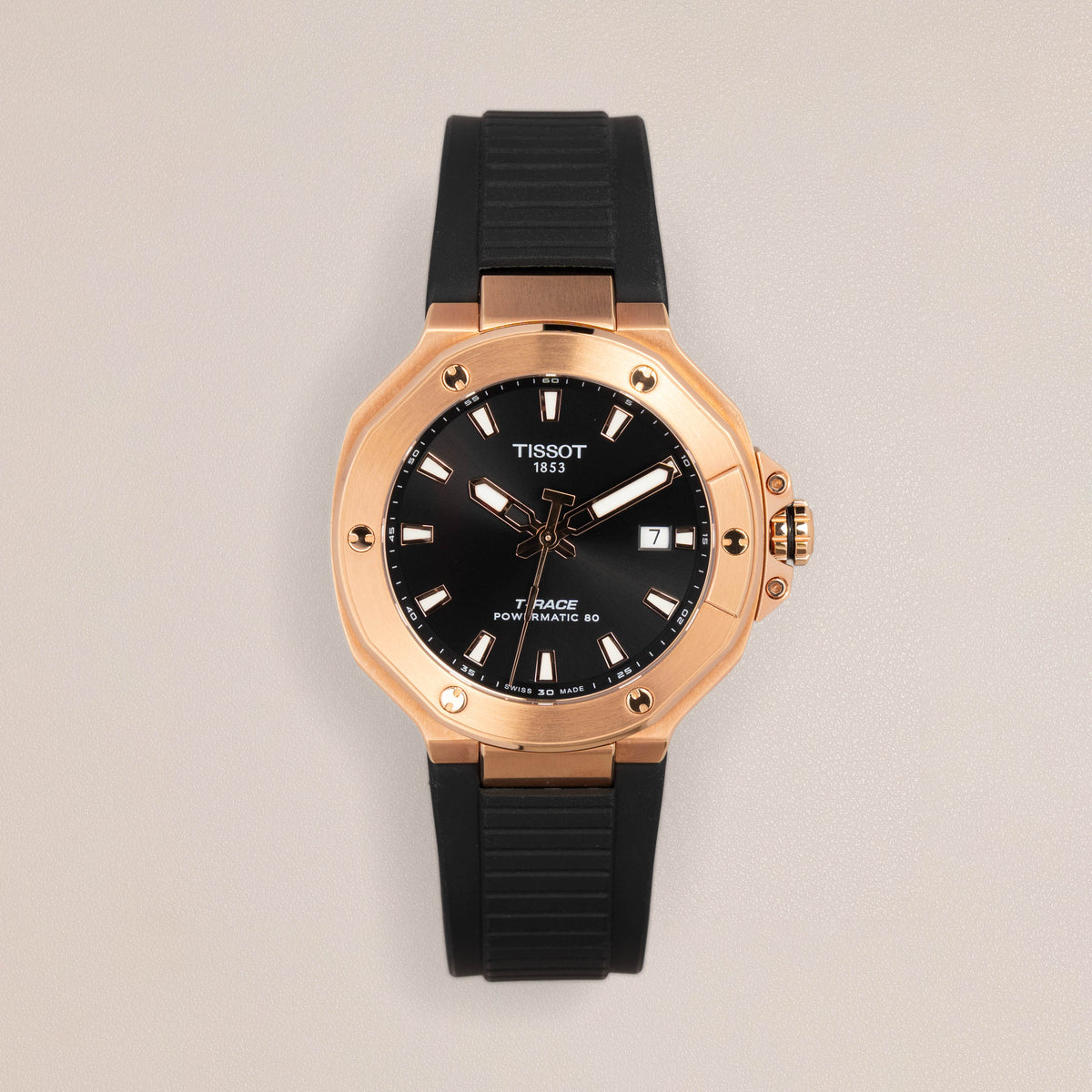 Tissot T-Race Powermatic 80, Rose Gold-Tone PVD (2024)