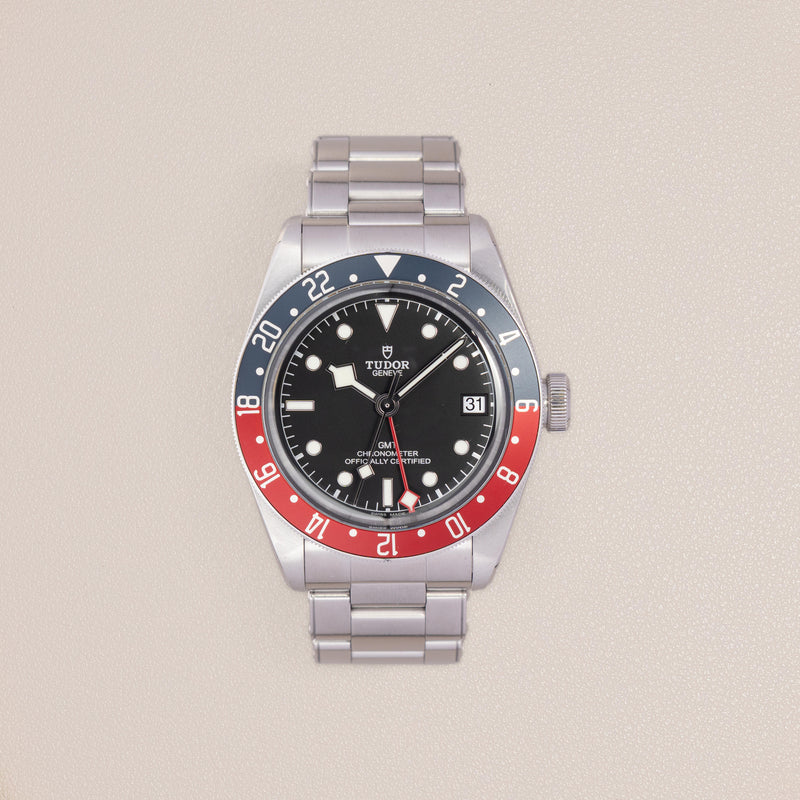 Tudor Black Bay GMT 79830RB, Burgundy and Blue Bezel