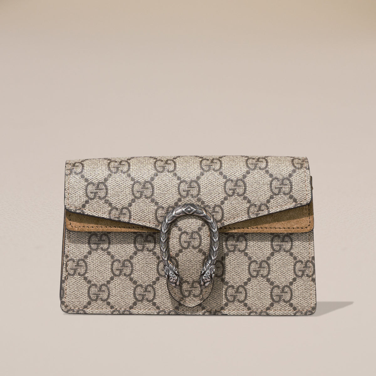 Gucci Dionysus Super Mini Bag, GG Supreme — front
