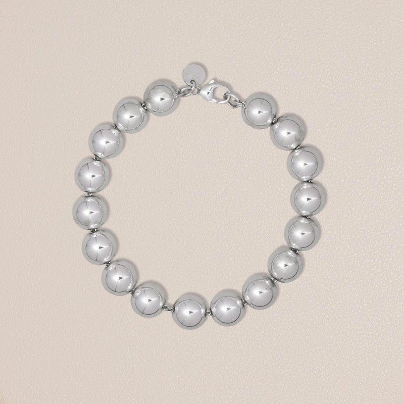 Tiffany & Co. Sterling Silver HardWear Ball Bracelet