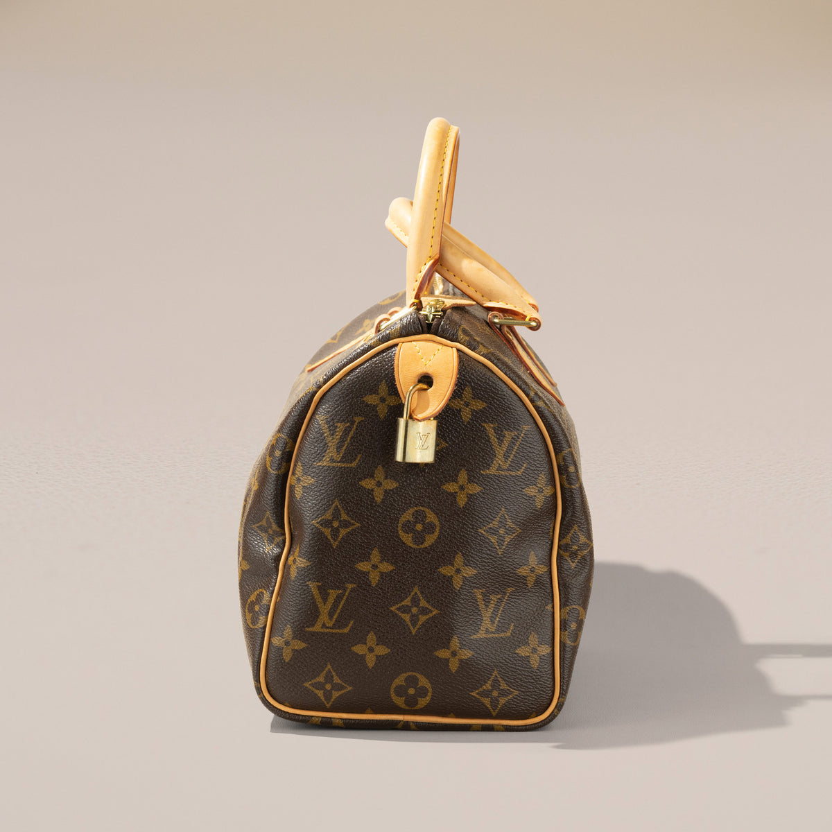 Louis Vuitton Speedy 25, Monogram — other side