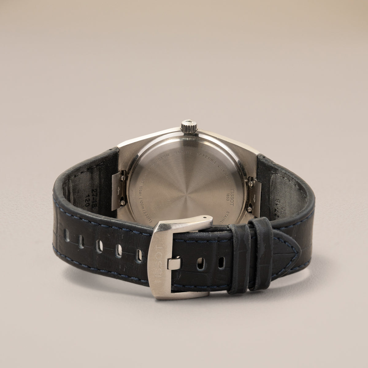 Tissot PRX 40, Blue Dial — reverse