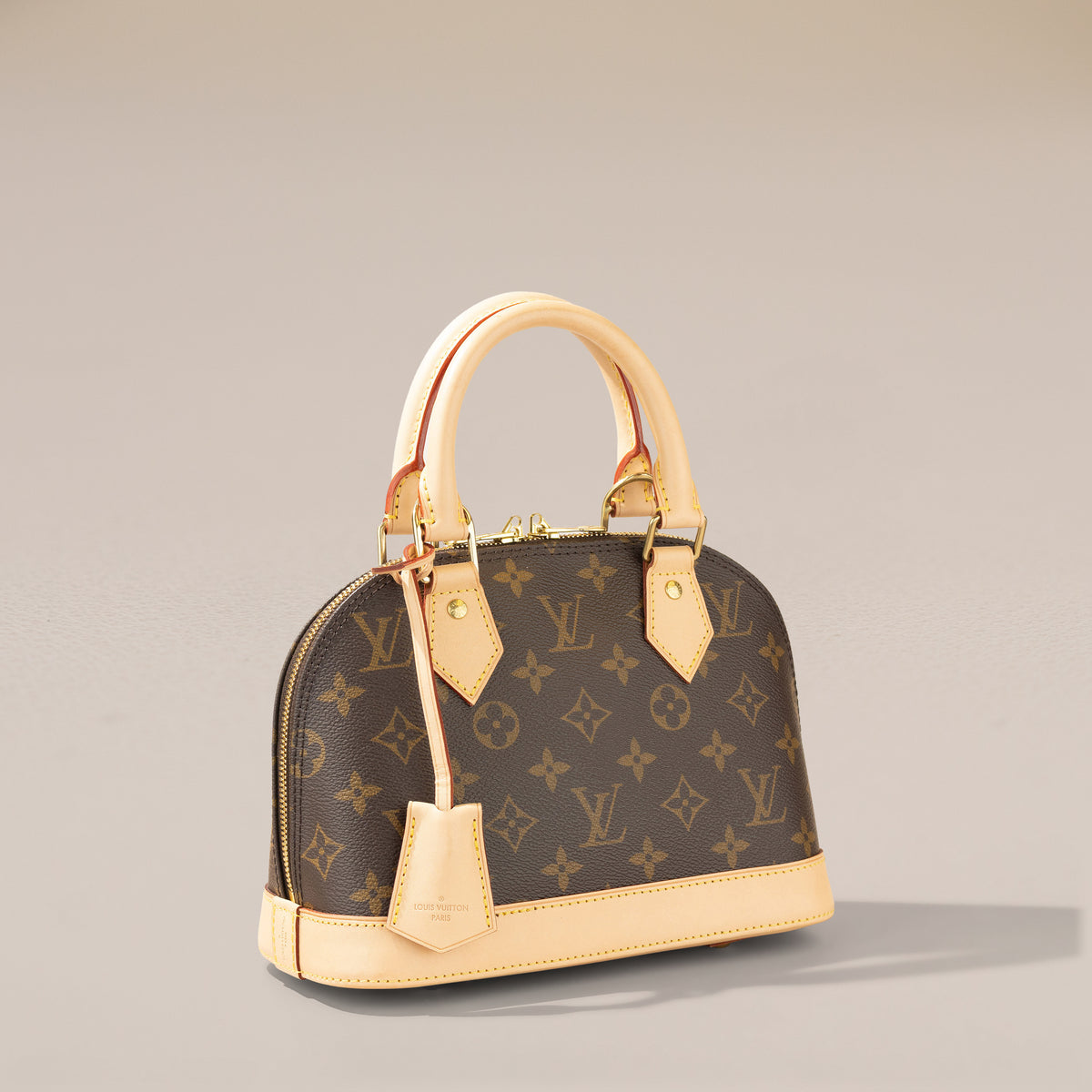 Louis Vuitton Alma BB, Monogram — angle
