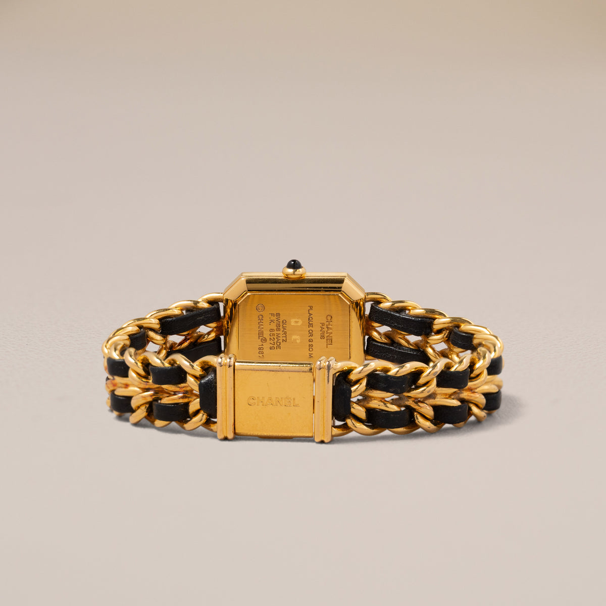 Chanel Première H0001, Gold-Plated — reverse