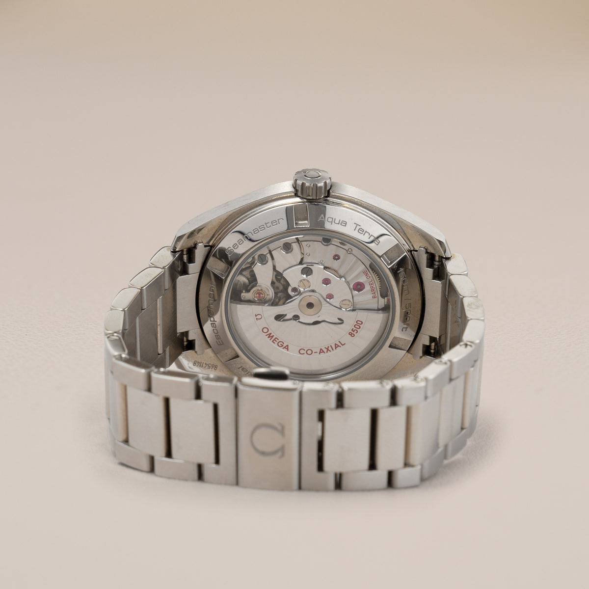 Omega Seamaster Aqua Terra 150M, Golf Edition — reverse