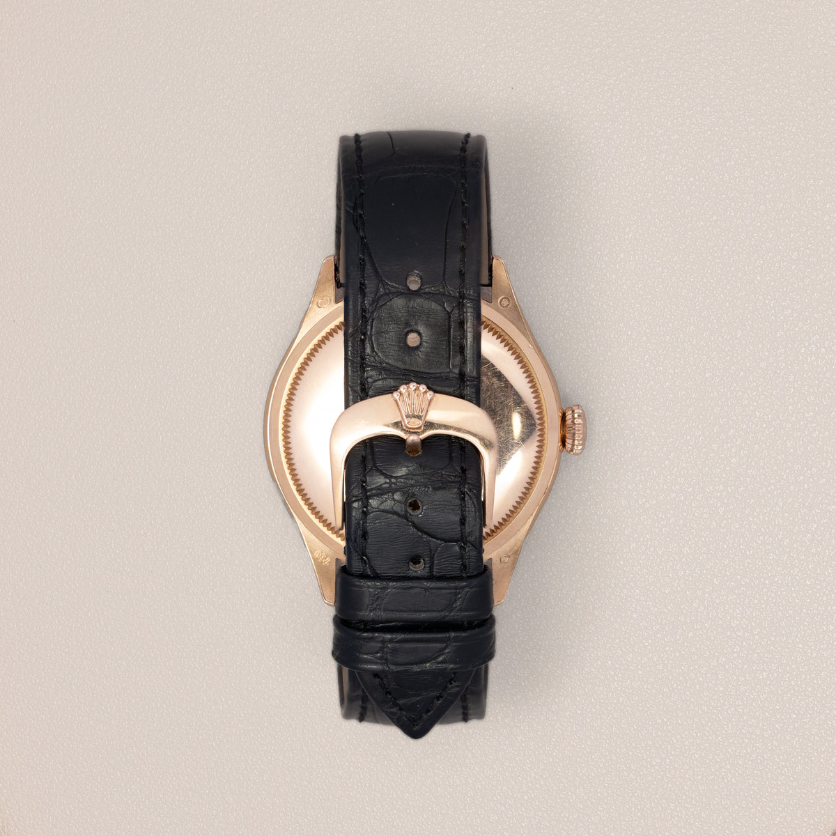 Rolex Cellini Time 50505, 18K Everose Gold — detail