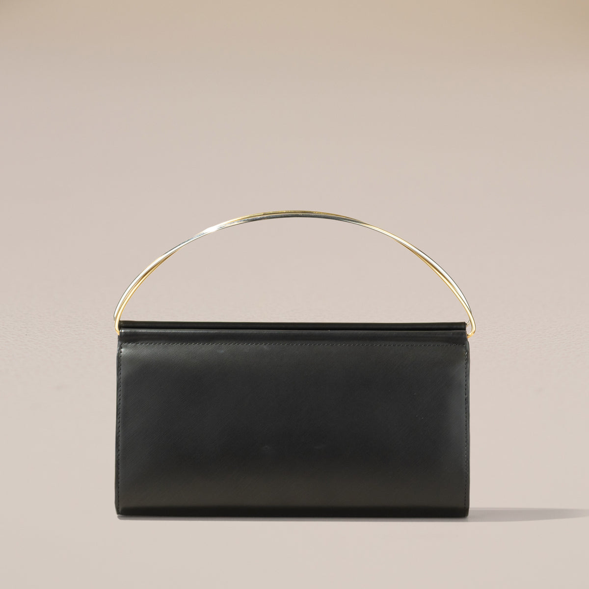 Cartier Trinity Wallet with Handle, Black Leather