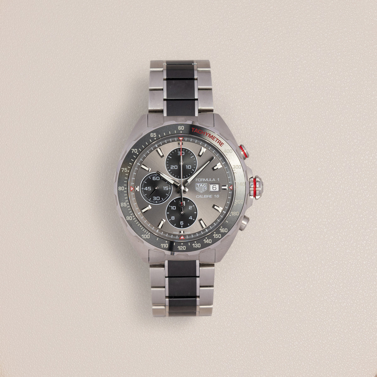 TAG Heuer Formula 1 Calibre 16 Chronograph, Grey Dial