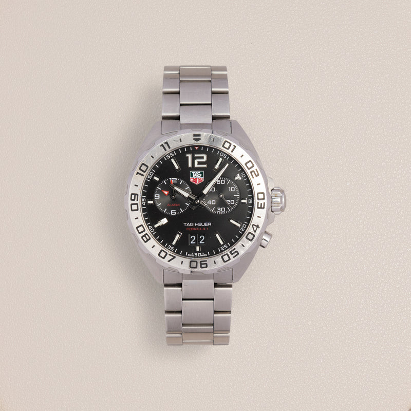 TAG Heuer Formula 1 Grande Date Alarm, Black Dial