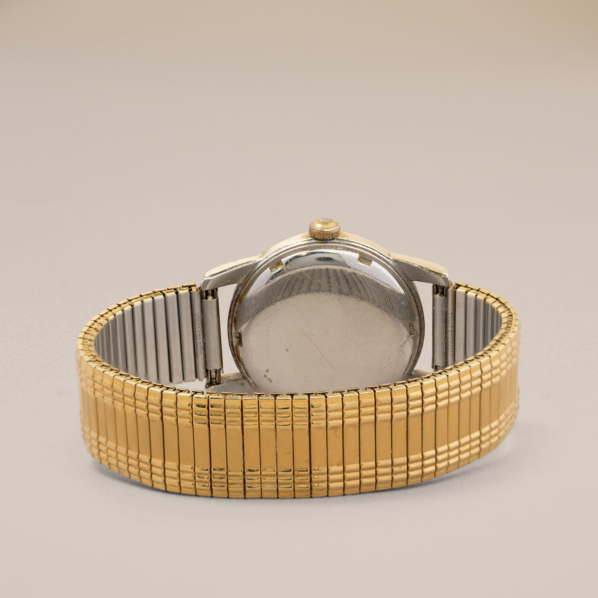Omega Seamaster Automatic 2577, Gold-Capped (1960) — reverse