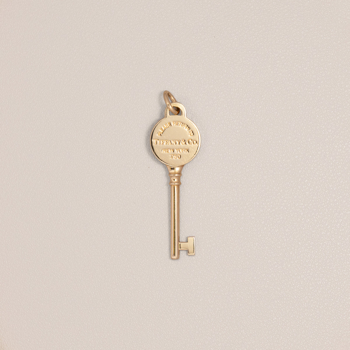 Tiffany & Co. 18K Yellow Gold Return to Tiffany Key Pendant