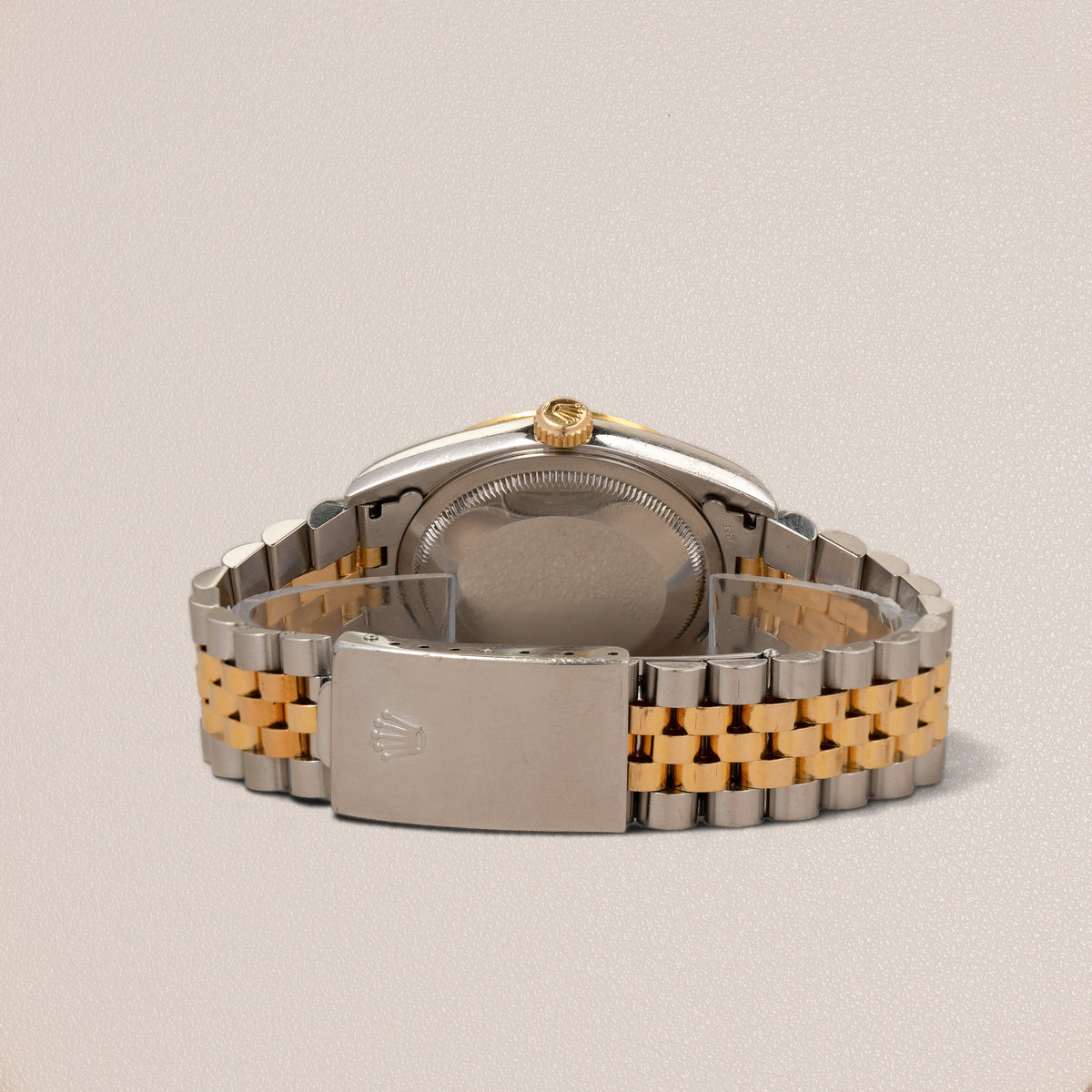 Rolex Datejust 36 16233, Steel and 18K Yellow Gold (2002) — detail