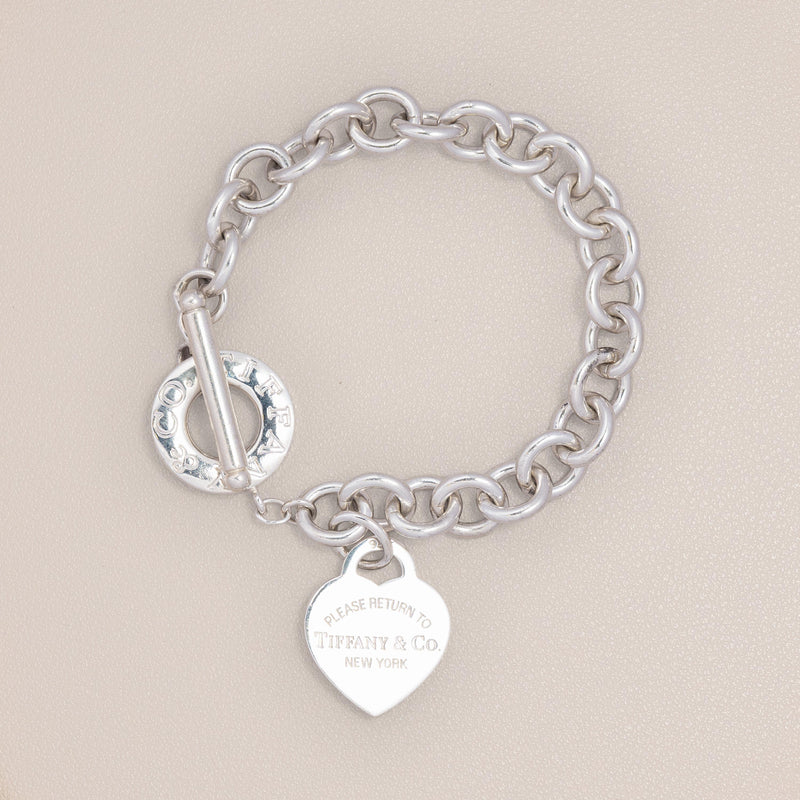 Tiffany & Co. Sterling Silver Return to Tiffany Toggle Bracelet