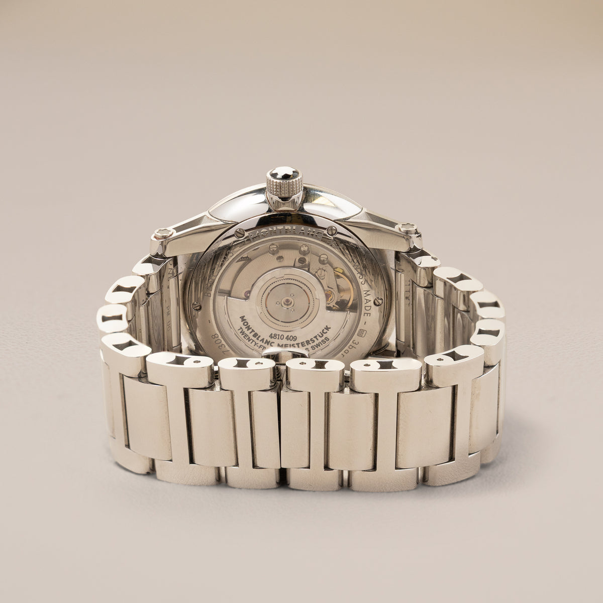 Montblanc TimeWalker Date Automatic 39 110339, Black Dial — reverse