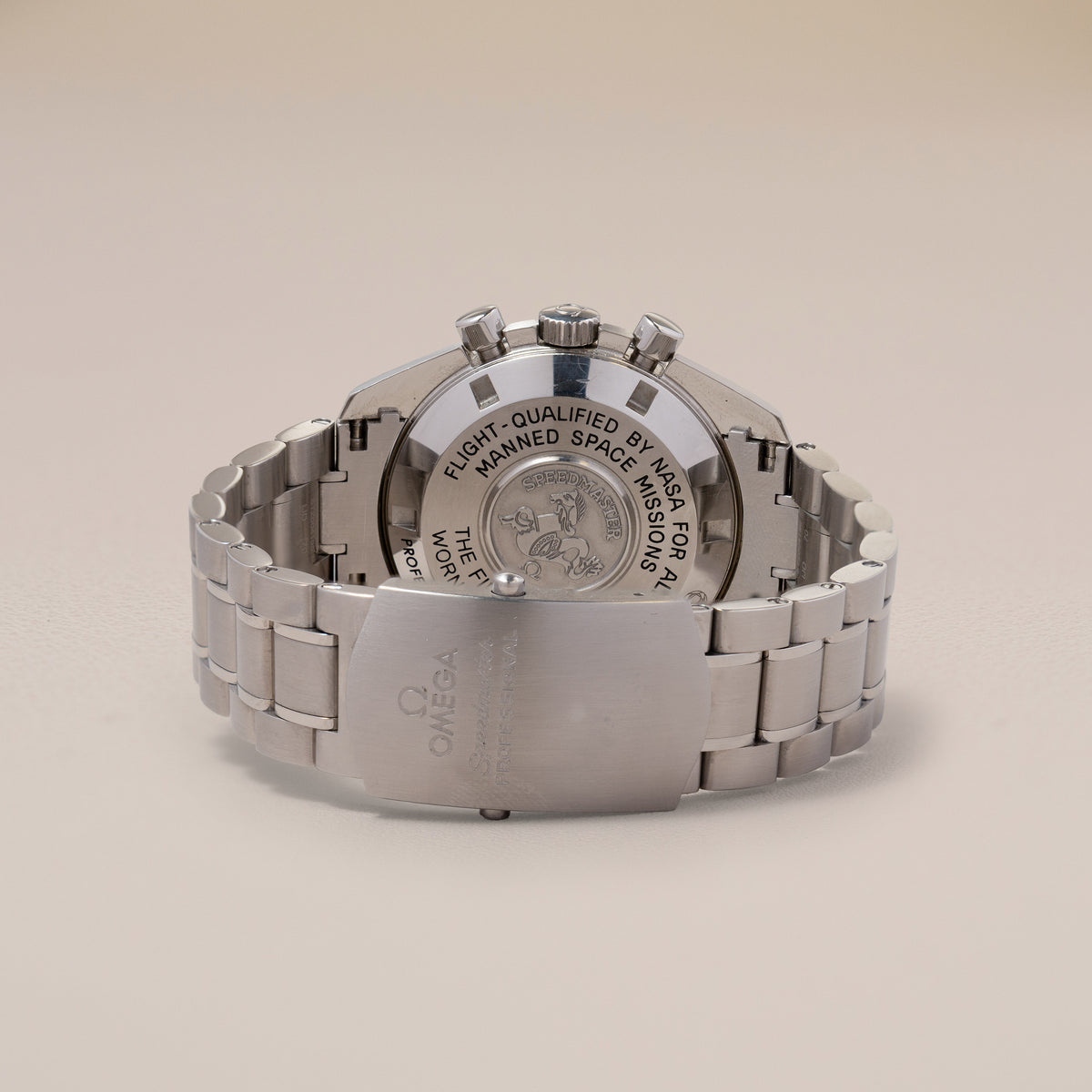 Omega Speedmaster Professional Moonwatch — reverse