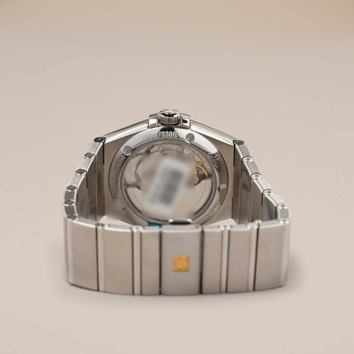 Omega Constellation 35, Grey Dial (2018) — reverse