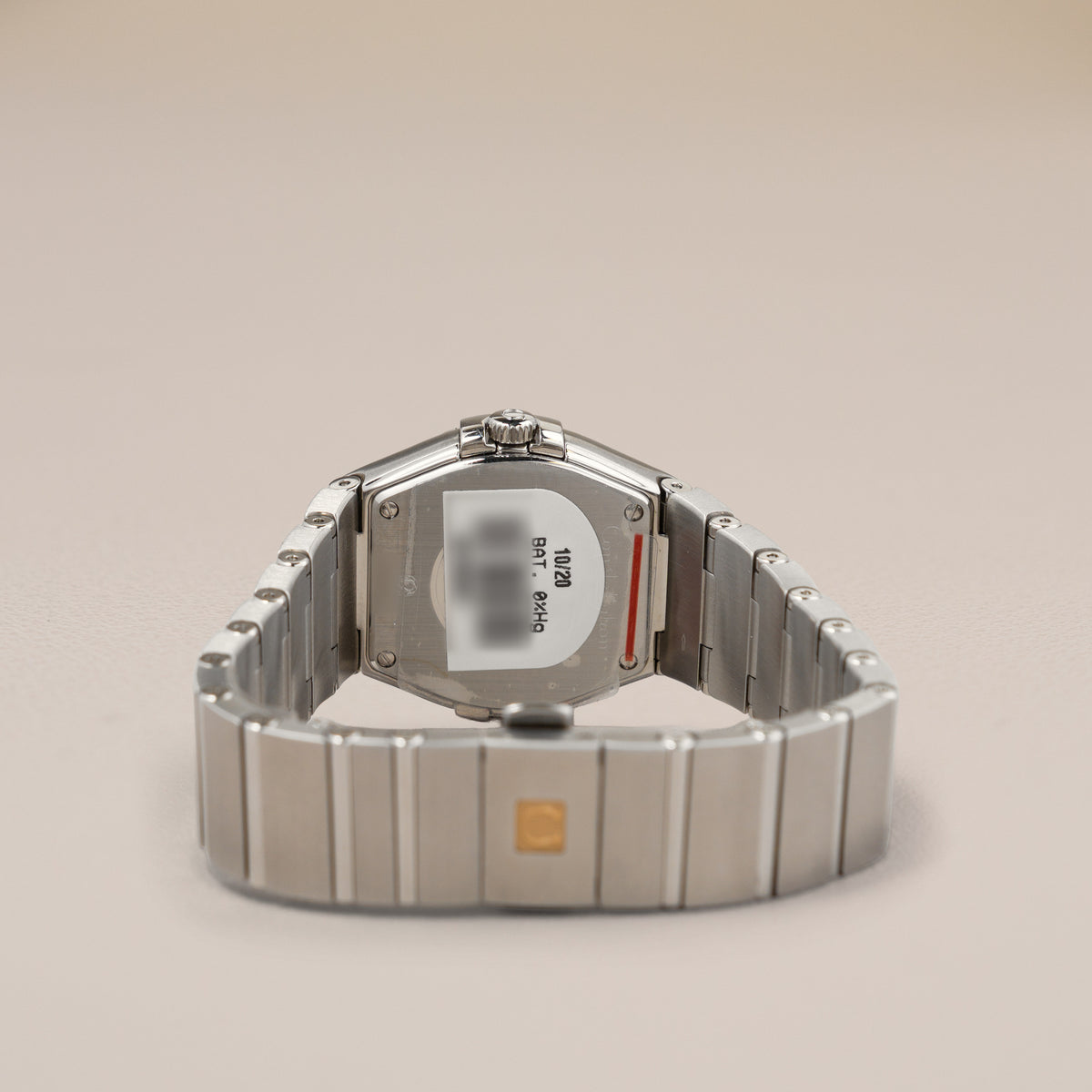 Omega Constellation 27, Mother-of-Pearl Diamond Dial (2018) — reverse