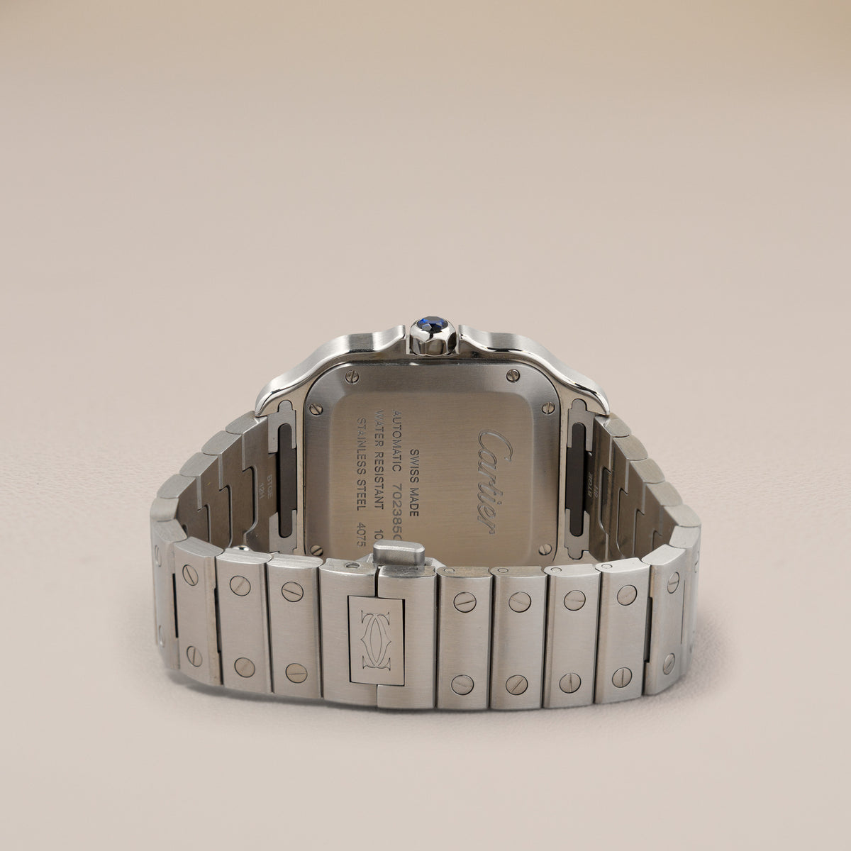 Santos de Cartier WSSA0029, Medium Model (2026) — reverse