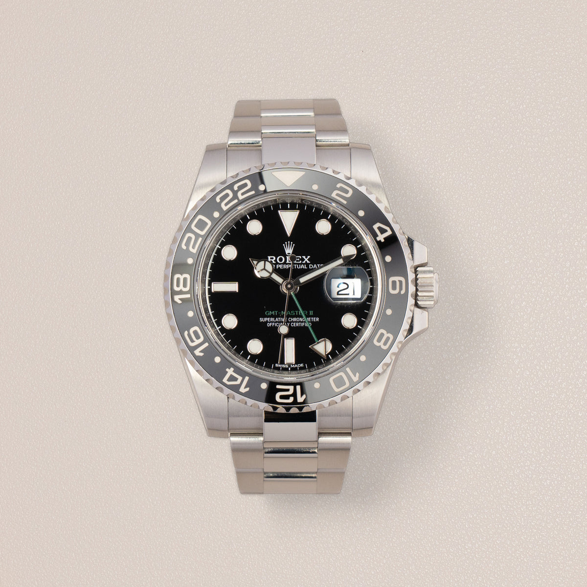 Rolex GMT-Master II 116710LN, Black Bezel (2018)