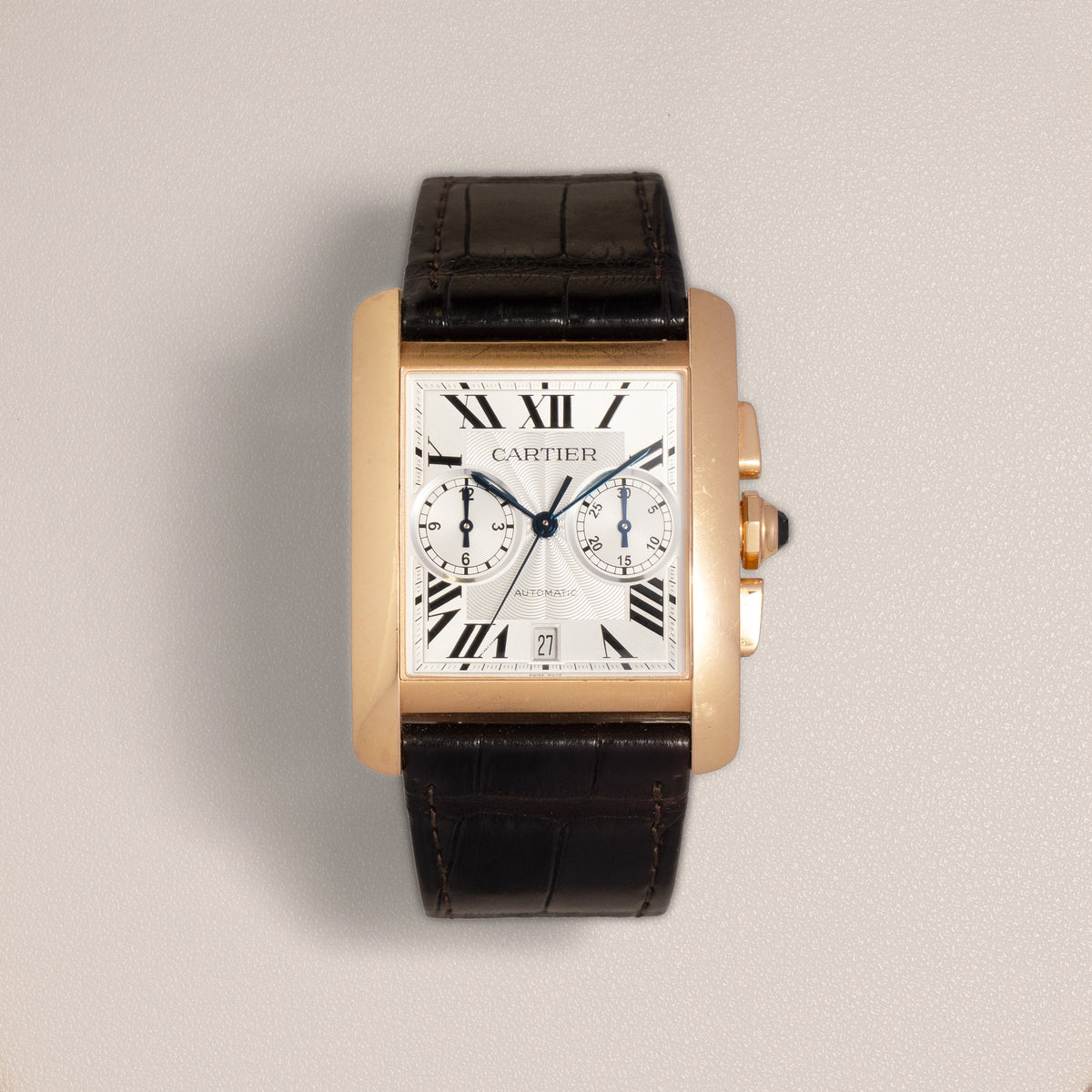 Cartier Tank MC Chronograph, 18K Rose Gold