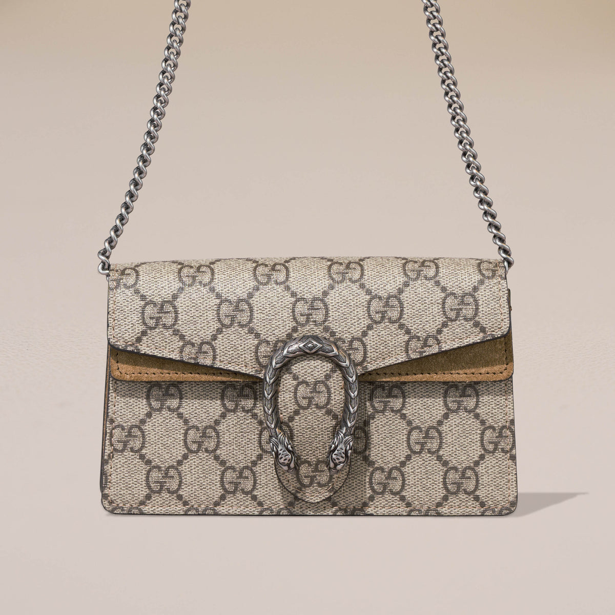 Gucci Dionysus Super Mini Bag, GG Supreme