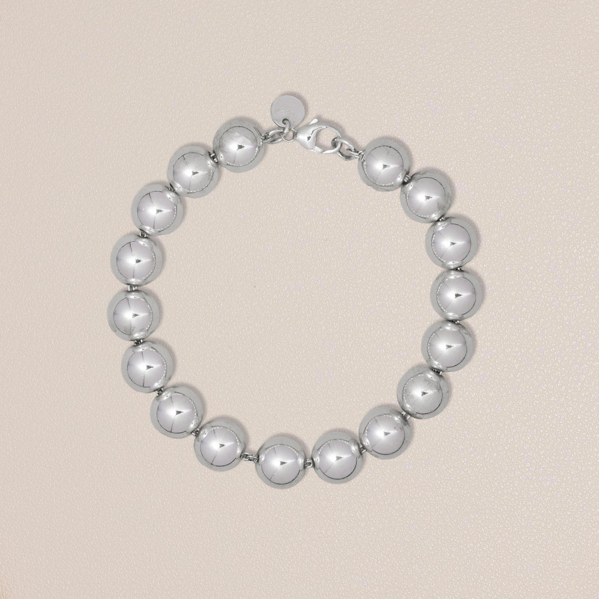 Tiffany & Co. Sterling Silver HardWear Ball Bracelet