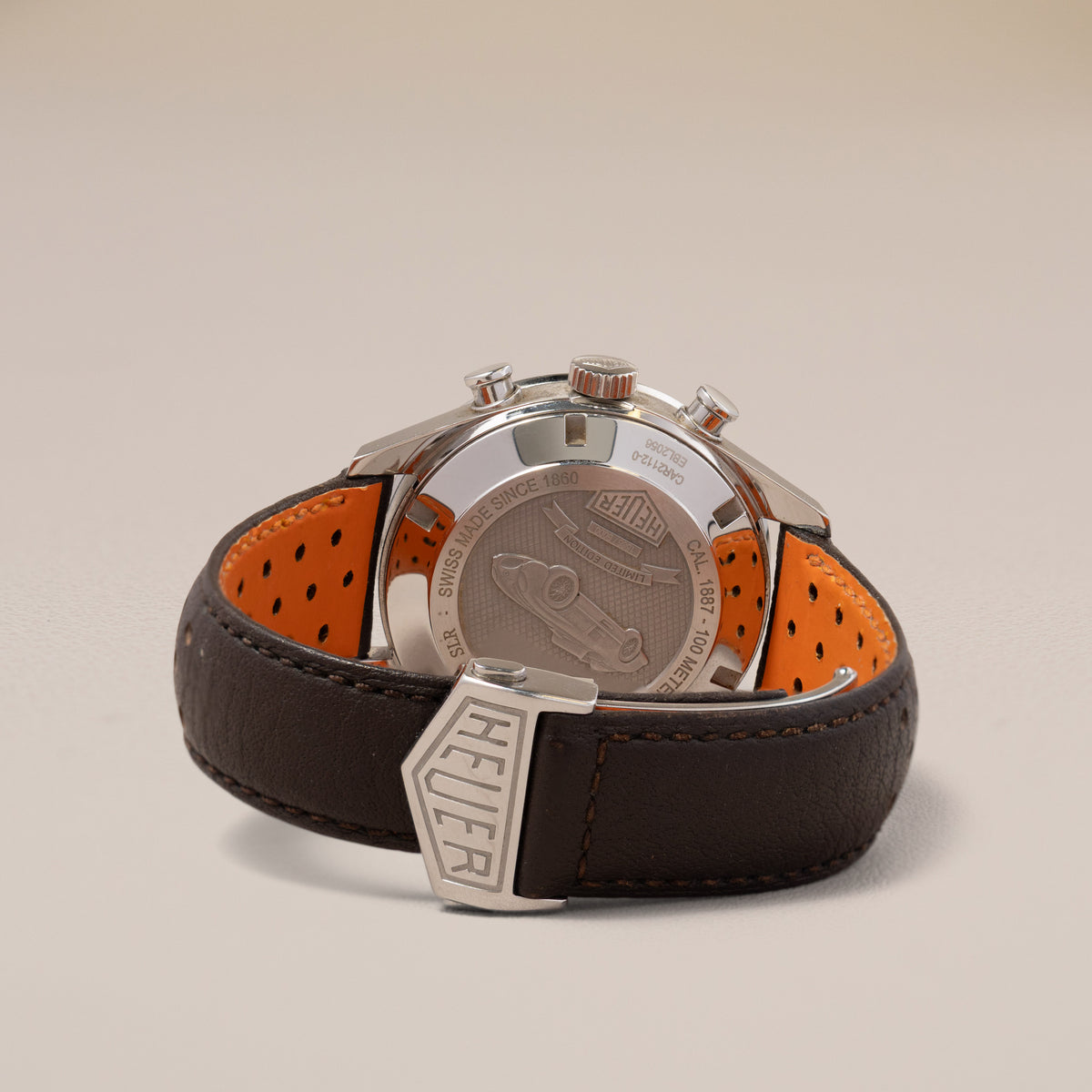 TAG Heuer Carrera Calibre 1887 300 SLR, Limited Edition — reverse