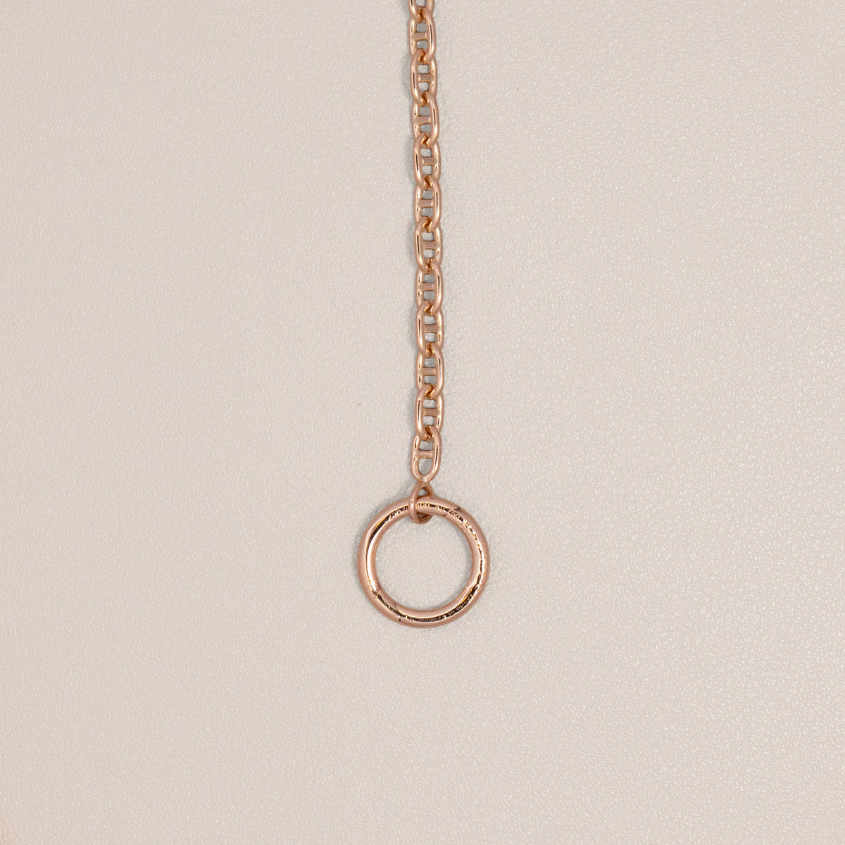 Hermès 18K Rose Gold Farandole Bracelet — clasp