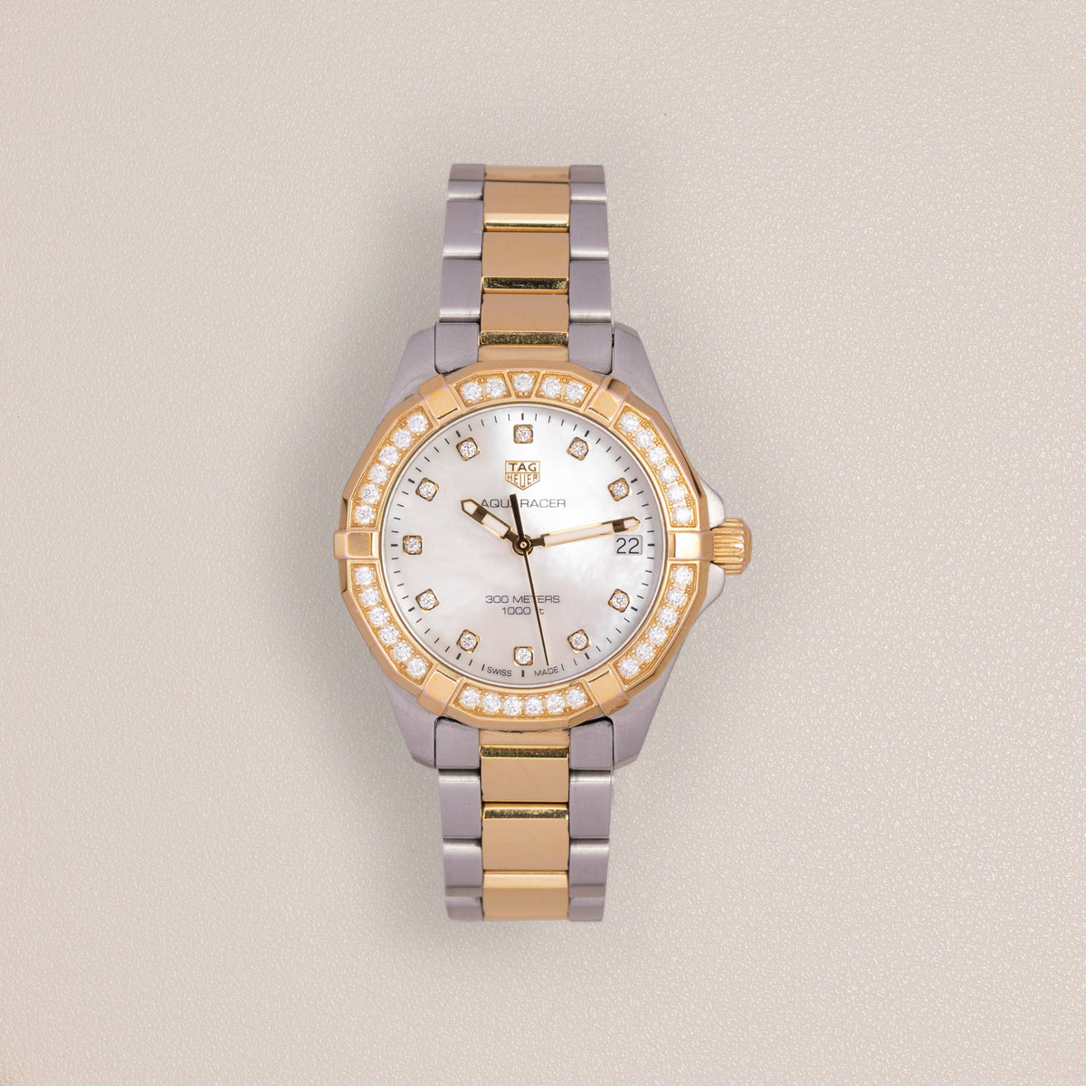 TAG Heuer Aquaracer Lady, Diamond Bezel