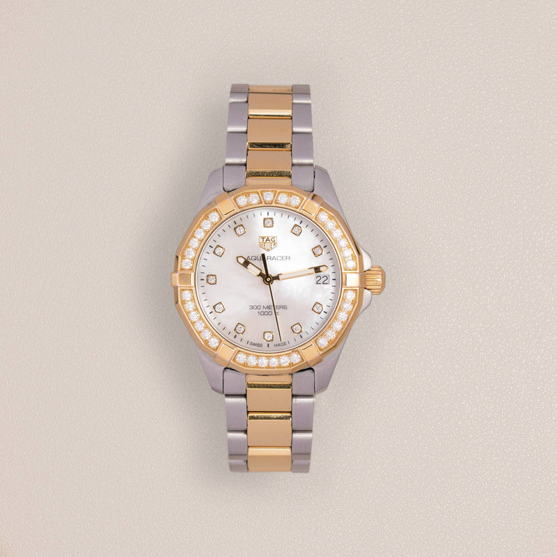TAG Heuer Aquaracer Lady, Diamond Bezel