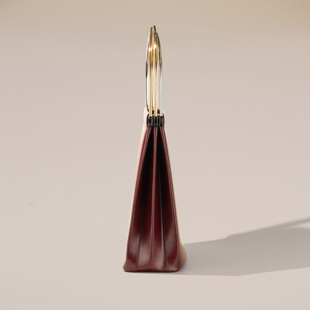 Cartier Trinity Bag, Bordeaux Leather — other side