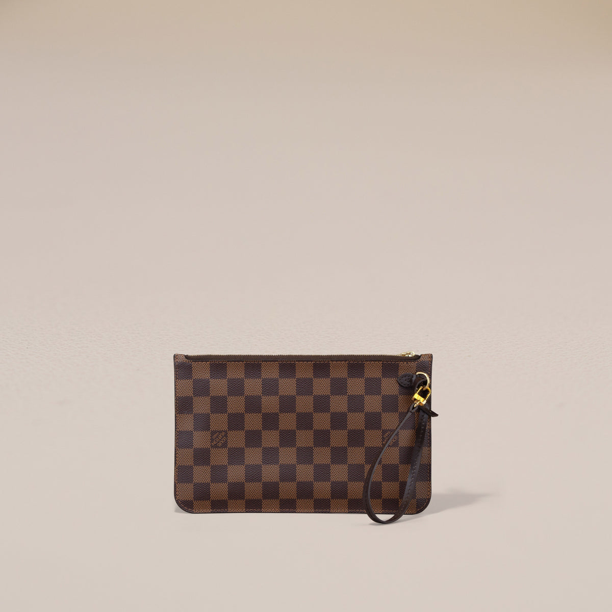 Louis Vuitton Neverfull MM, Damier Ebene — pochette