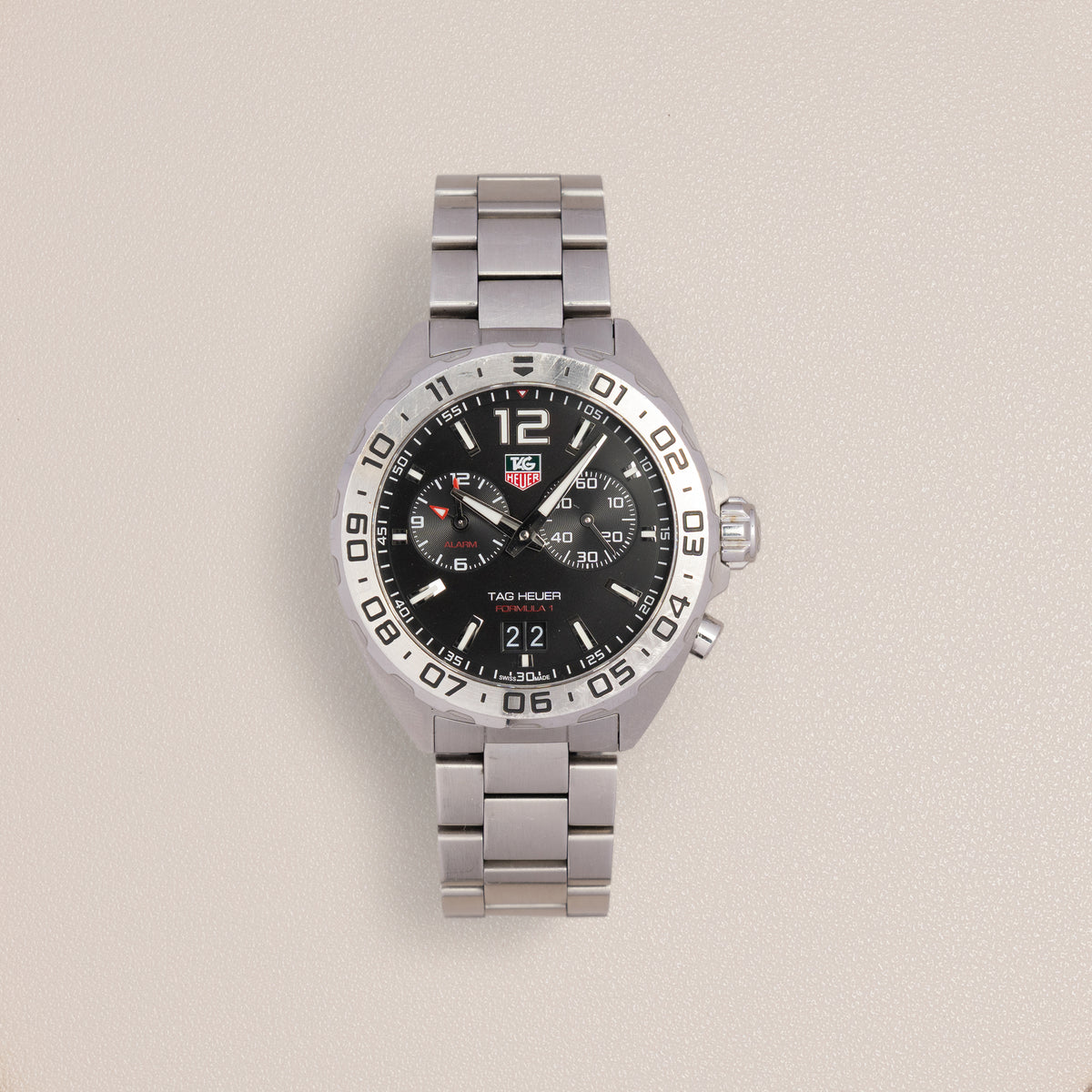 TAG Heuer Formula 1 Grande Date Alarm, Black Dial