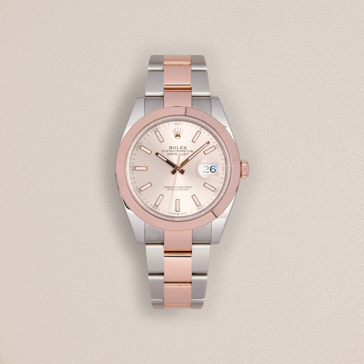Rolex Datejust 41 126301, Steel and 18K Everose Gold (2024)