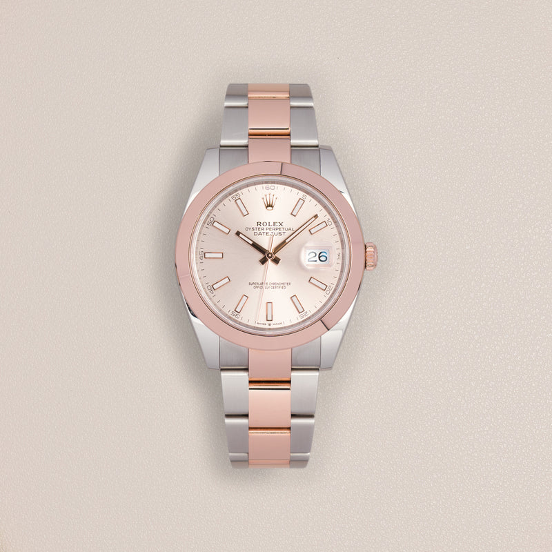 Rolex Datejust 41 126301, Steel and 18K Everose Gold (2024)